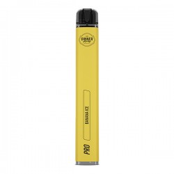 Dinner Lady Vape Pen Pro - Banana Ice - 600 Puff - 20mg - Disposable