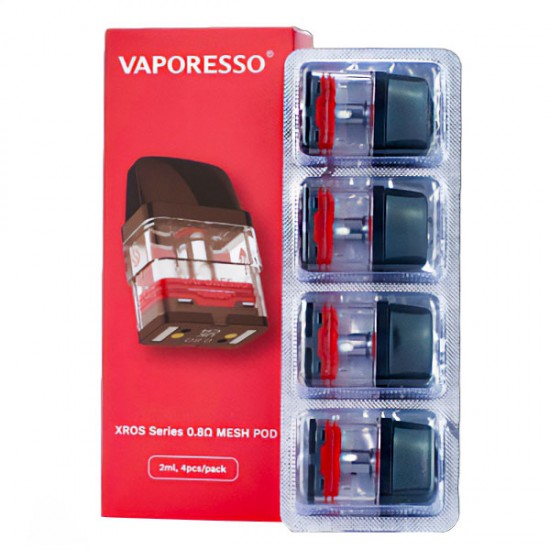 Vaporesso XROS Mesh Pod Tank Kartuş 0.8 ohm - (4'lü paket)